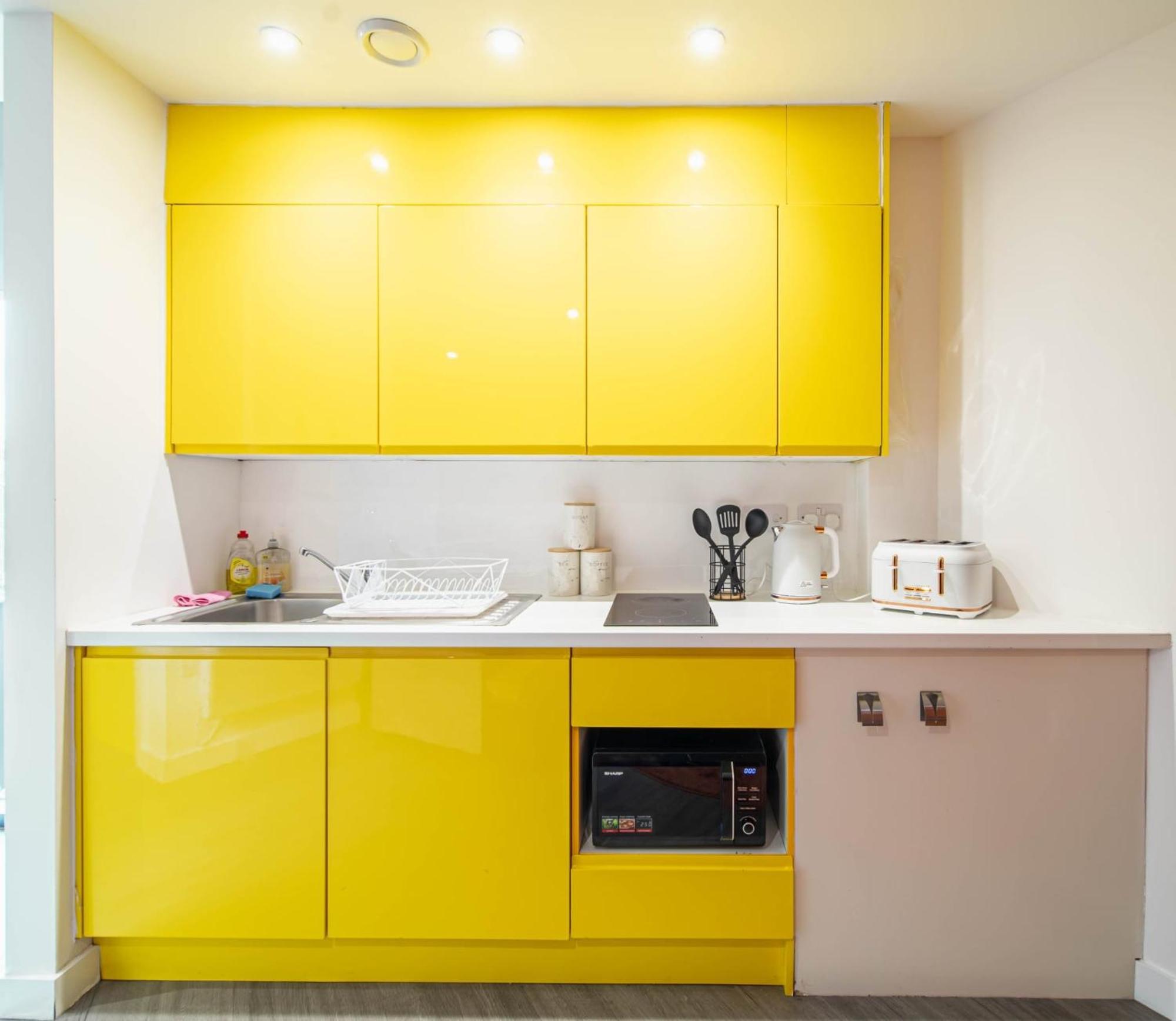 Corner Studio Apartment In Sheffield Exterior foto